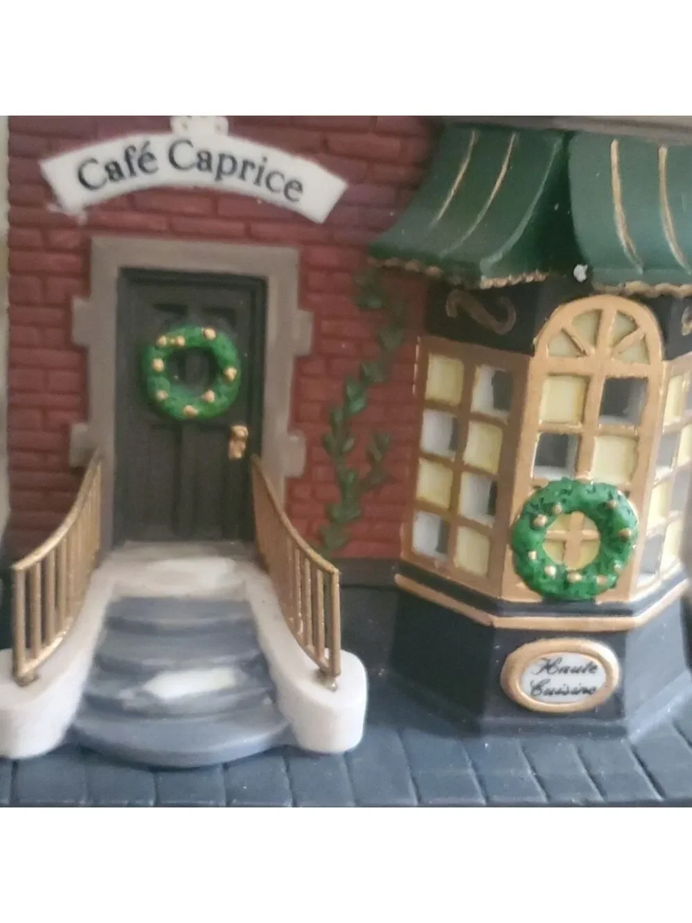 Heritage Village Collection Café Caprice French Restaurant Building Dept 56